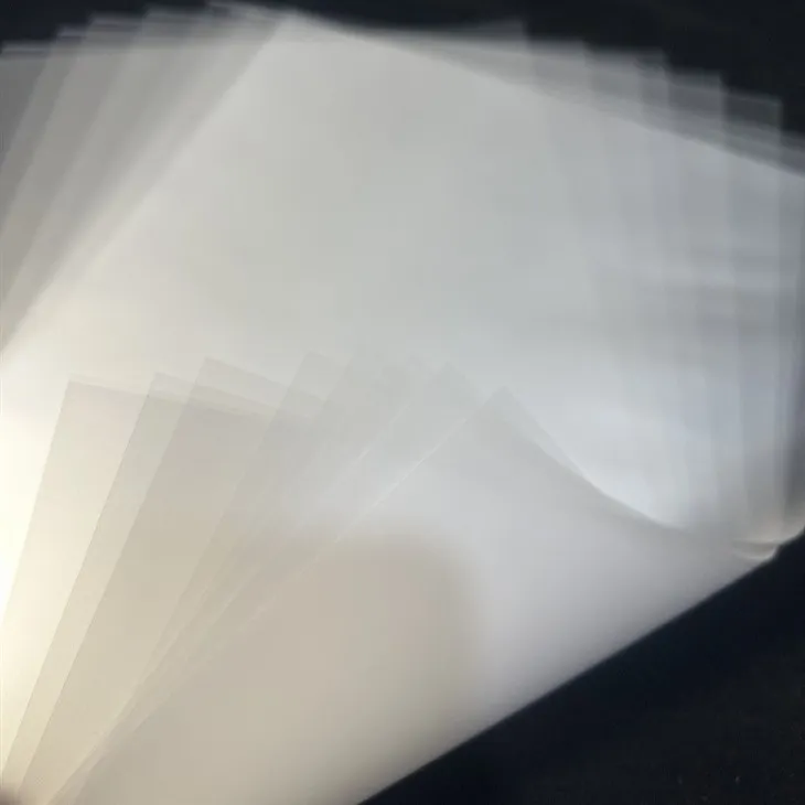 Transparent PETG Overlay Film